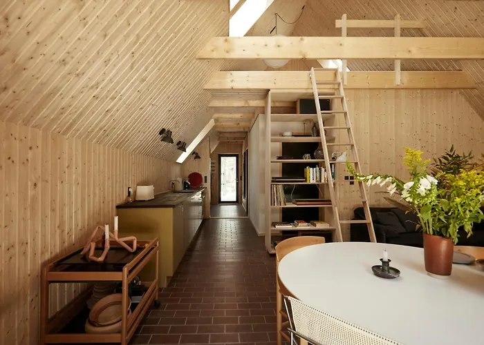 Сasa de vacaciones Elegant Designed A-frame House On Bornholm *