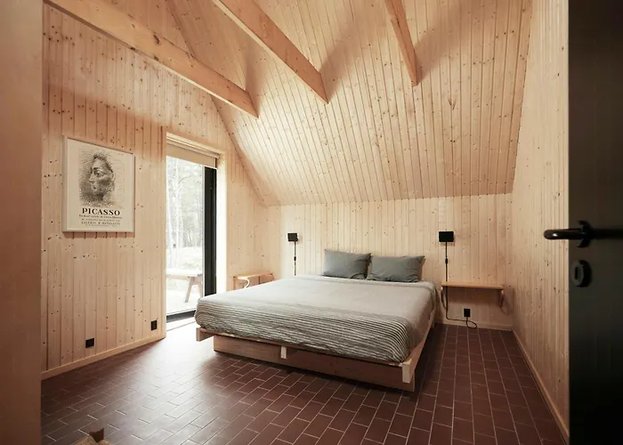 Elegant Designed A-frame House On Bornholm Neksø