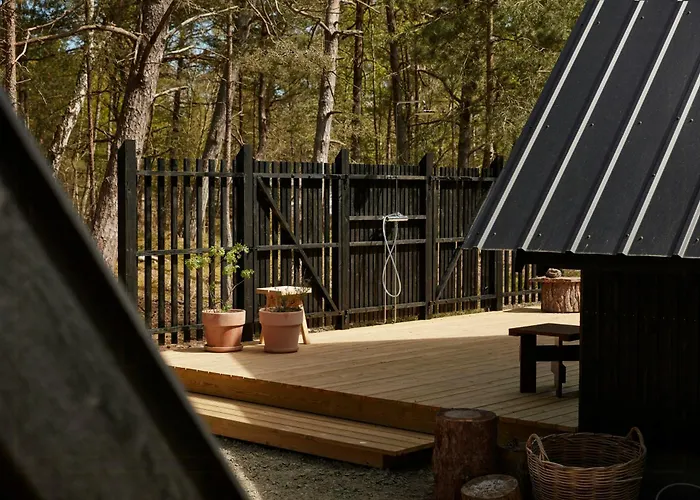 Сasa de vacaciones Elegant Designed A-frame House On Bornholm